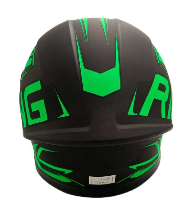 Детска мото каска с тъмен визьор 4035