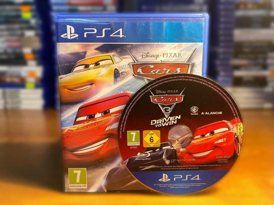 Тачки 3: Навстречу Победе/Disney Cars 3: Driven to Win PS4/PS5 Детские