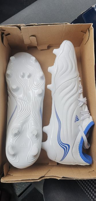 Футболни обувки бели adidas copa sense .3FG 42.2/3 естествена кожа