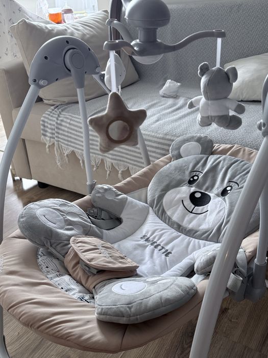 Электрокачели teddy