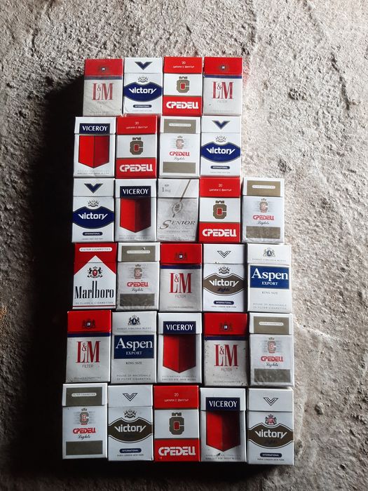 Кутиики от цигари