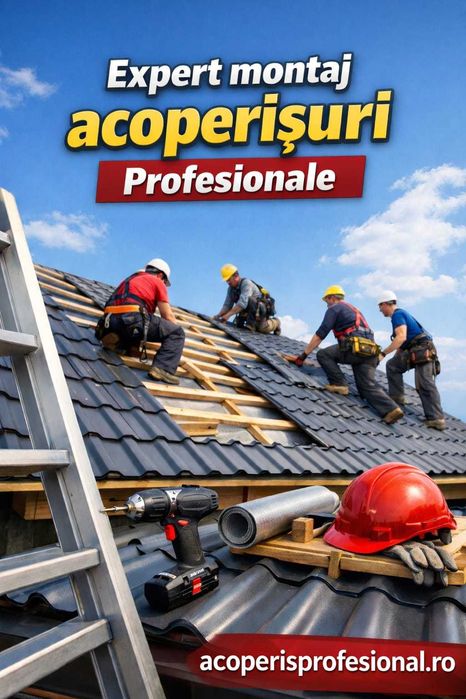 Firma acoperisuri, reparatii acoperisuri, montaj acoperisuri