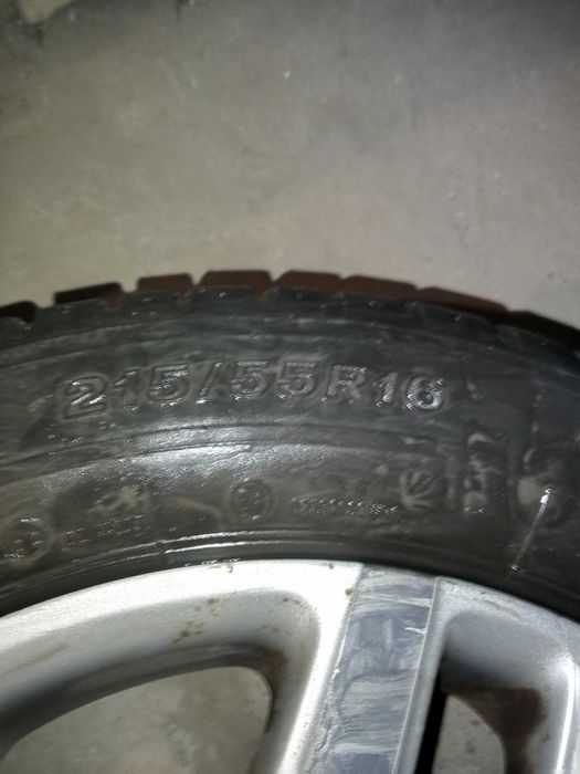 Гуми с джанти 215/55/16 FULDA