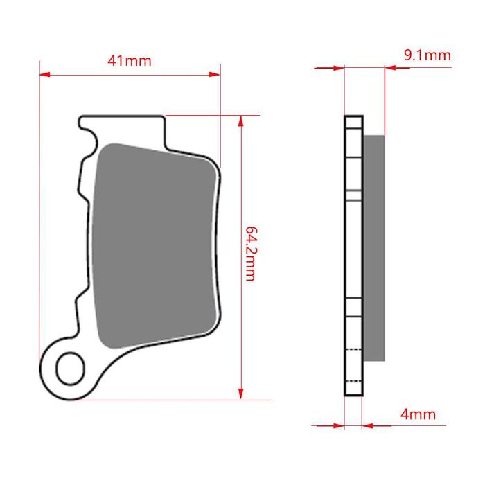 Предни и Задни Накладки за KTM HSQ Yamaha SUZUKI HONDA KAWASAKI