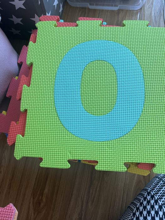 Covorase puzzle cifre 6 seturi