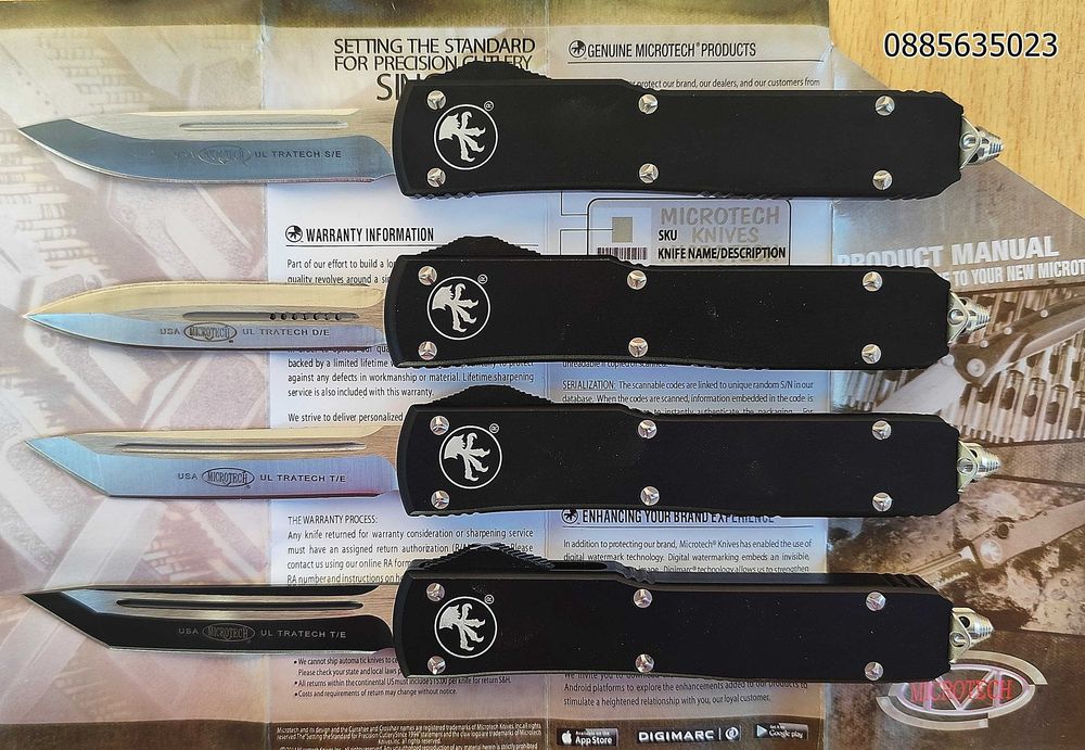 Автоматичен нож Microtech ultratech / 4 модела /