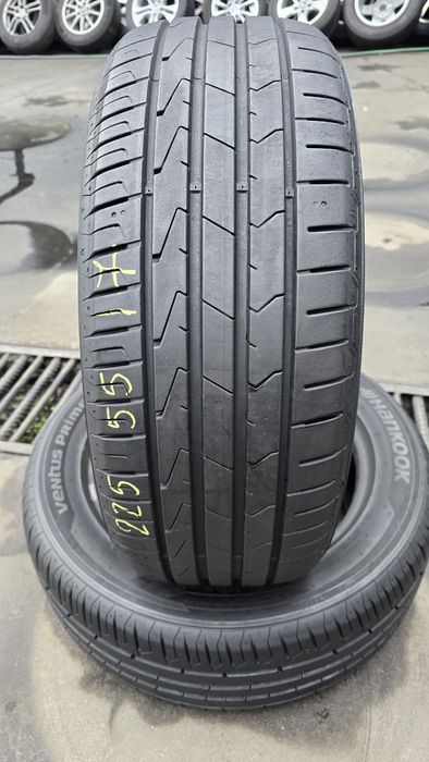2 anvelope vară Hankook 225/55/17