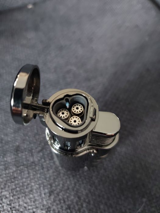 Луксозна запалка за пури JOBON с подарък резачка,4 цвята