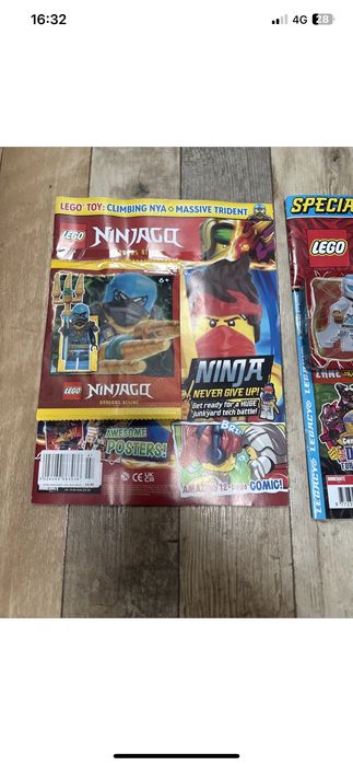 Списание Lego Ninjago Dracons Rising номер 121,125,126,30 лева за брой