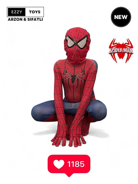 O'rgimchak odam mahsus kostyumi