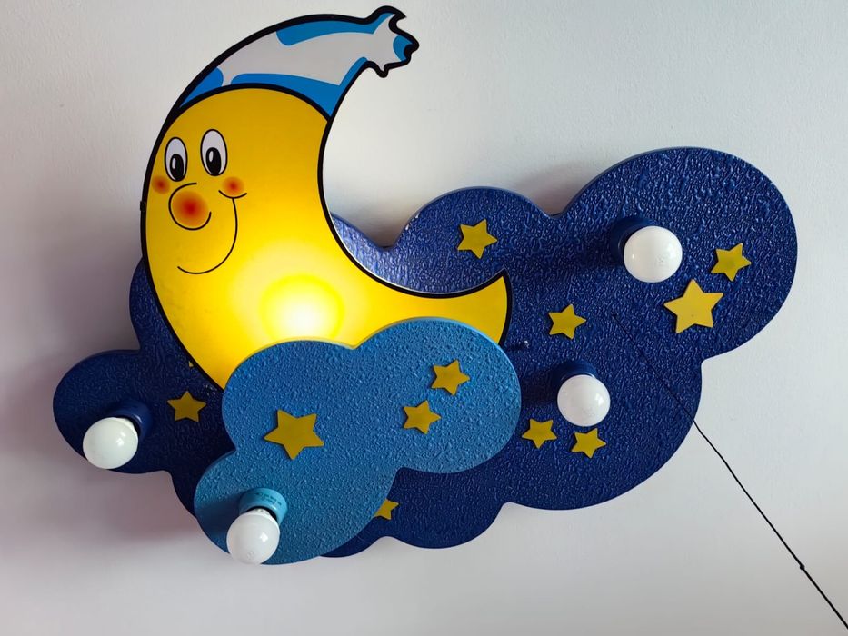 Детска таванна лампа - 72/55 см