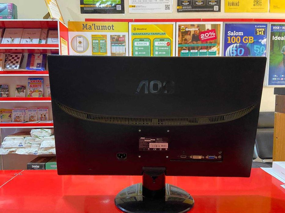 Monitor soiladi AOC 24 3d rejim