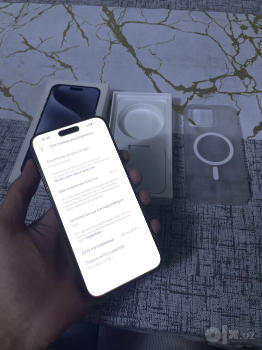 Iphone 15 pro max 256 tali VC/A kar dak bor
