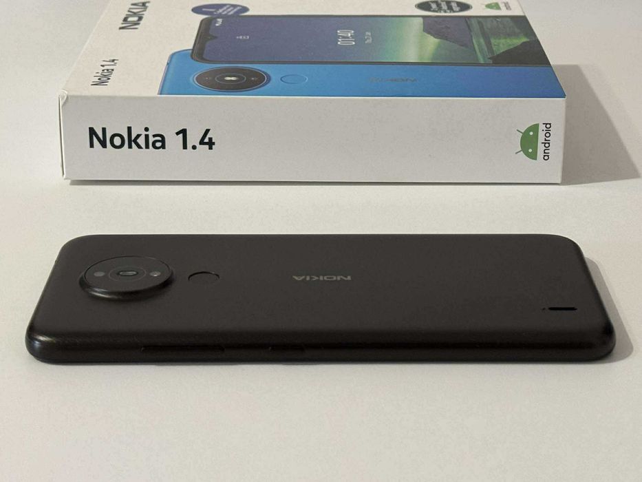 Бартер! Като НОВ! Nokia 1.4 Charcoal (Черен)