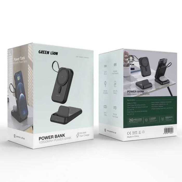 Power Bank MagSafe Monaco Green Lion 10.000mah ( new version )
