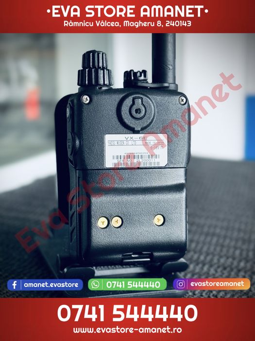 Statie Transceiver Emisie-Receptie YAESU VX-6 FM Tri Band Submersibil