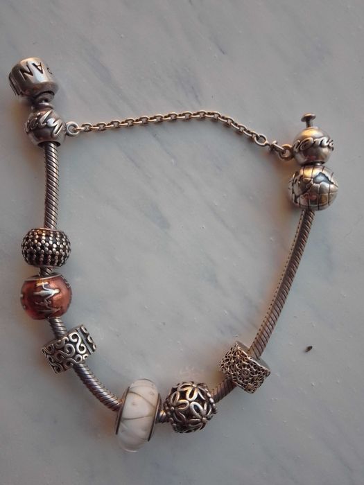 сребърна гривна pandora