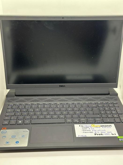 Laptop Dell G15, I5-11400H, 16 GB RAM, 256 GB SSD, 15.6" -A-