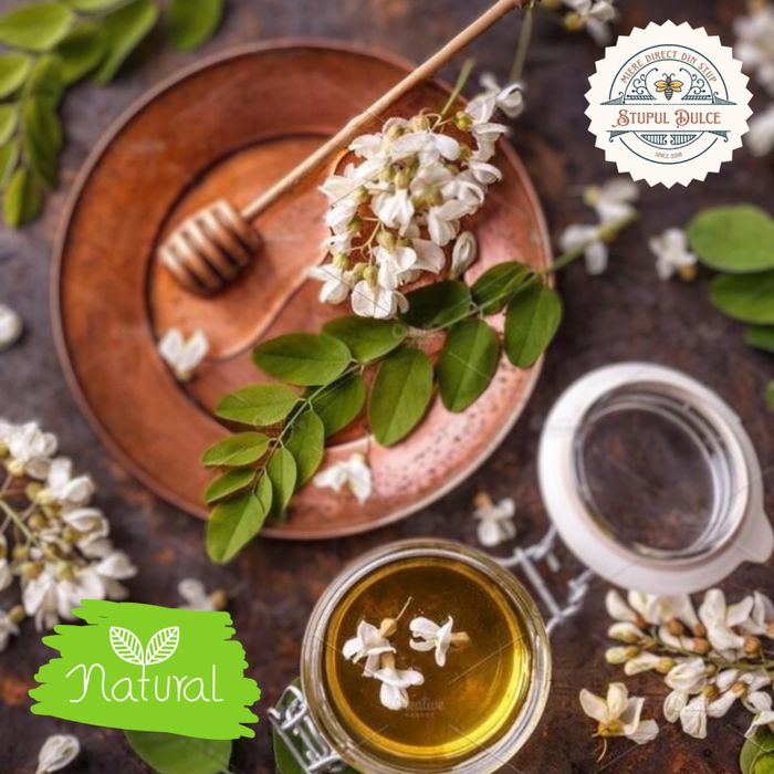 Miere de salcâm 100% naturală