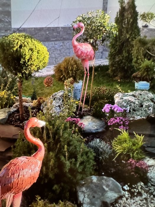 Ландшафт газон елки