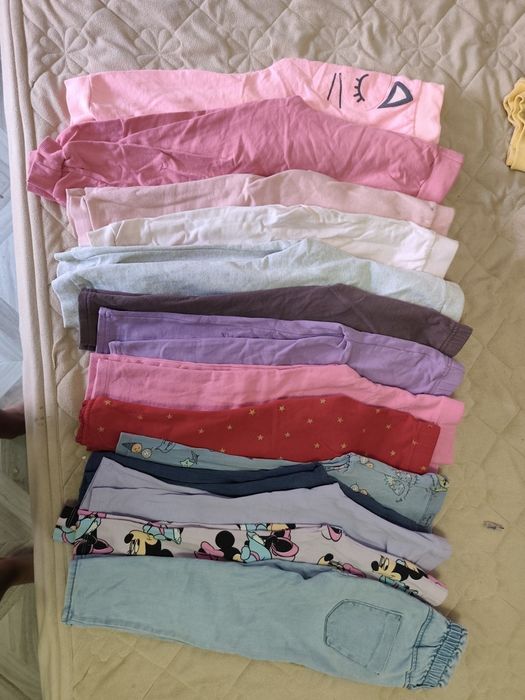 Lot pantaloni fetițe mărime 86