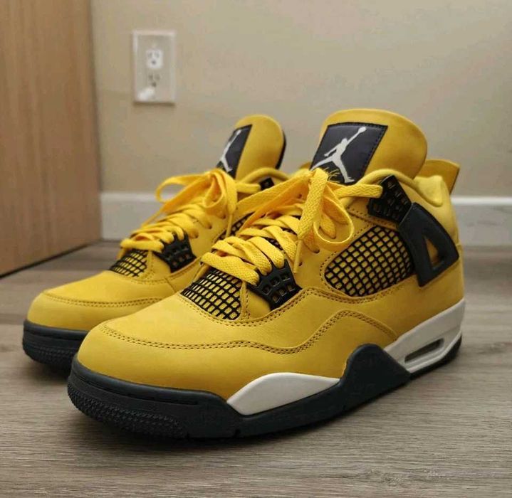 Jordan 4 Yellow Lightning (40) FULLBOX PREMIUM| Livrare  cu verificare
