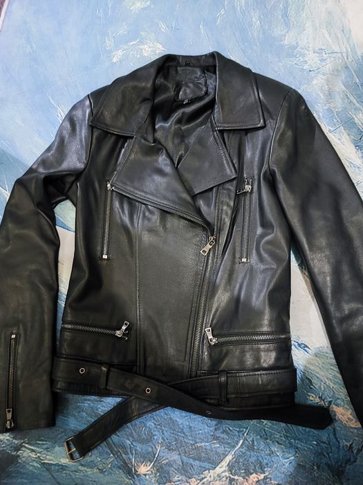 Geaca de piele naturala măsura S