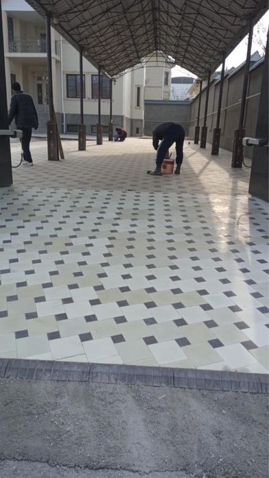 Брусчатки и бордюры