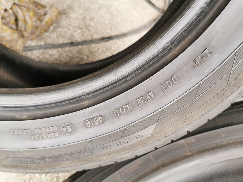 255 45 19 pirelli и continental по 2бр