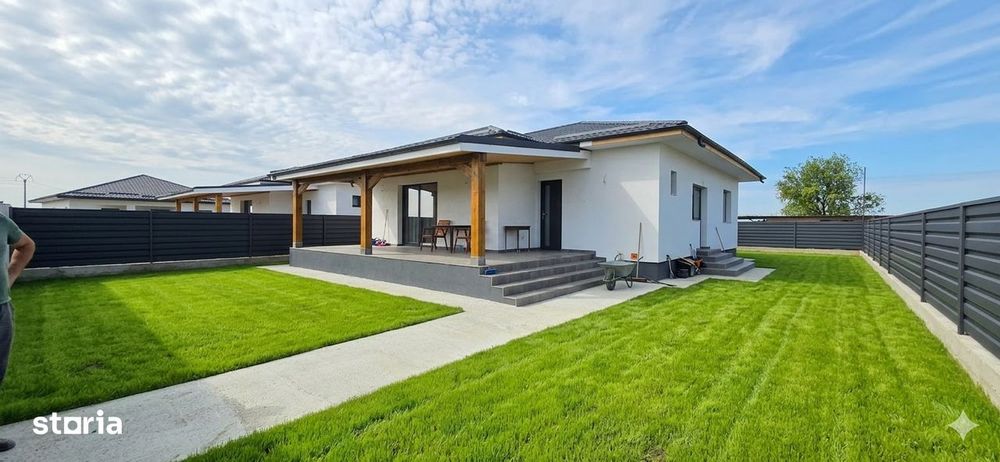 Domnesti-Darvari,Ciorogarla | casa cu incalzire in pardoseala