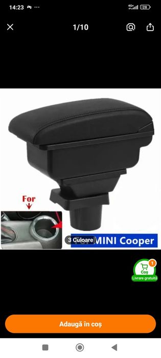 Cotiera modulară  pentru Minicooper