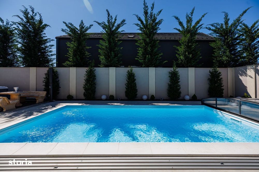 Vilă premium cu piscină încălzită, saună și jacuzzi - Comision 0%
