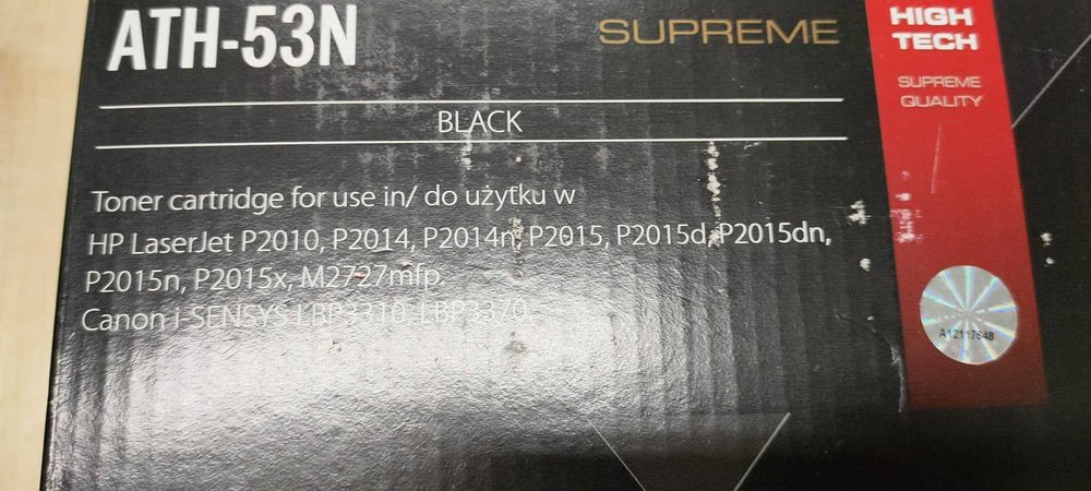 Toner ActiveJet AT-53N | Negru | 3500 pag. | HP Q7553A - NOU