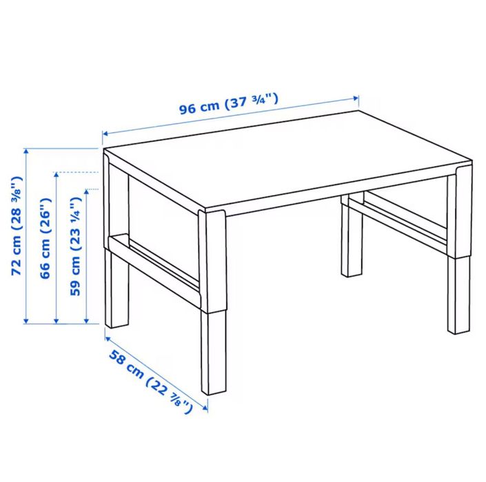 Бюро за детска стая PAHL от ИКЕА
