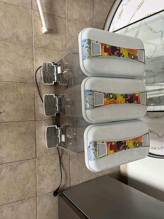 Диспенсър за напитки 3 x 18L - електрически