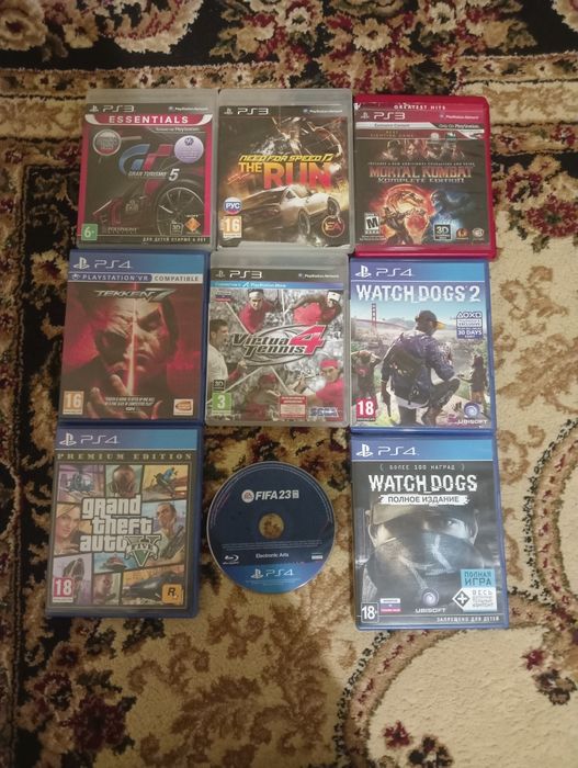Игры на пс4 и пс3