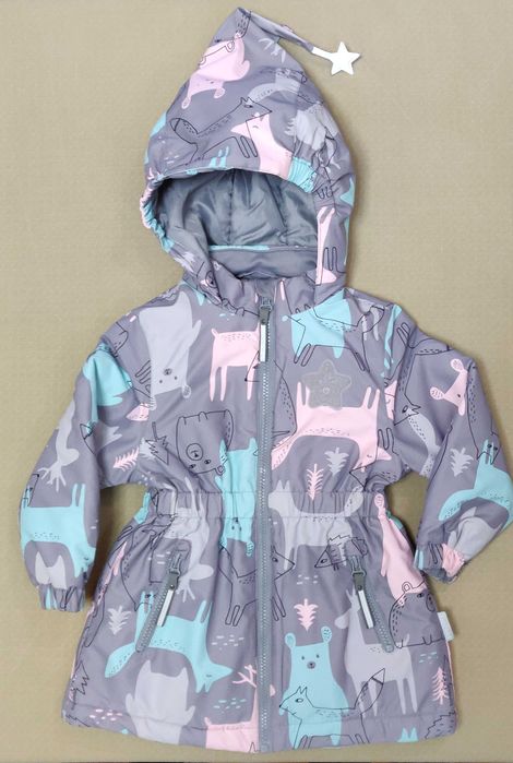 Куртка демисезонная утепленная для девочки Crockid