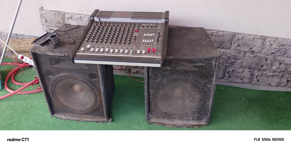 Powermix със 2 бр тонколони