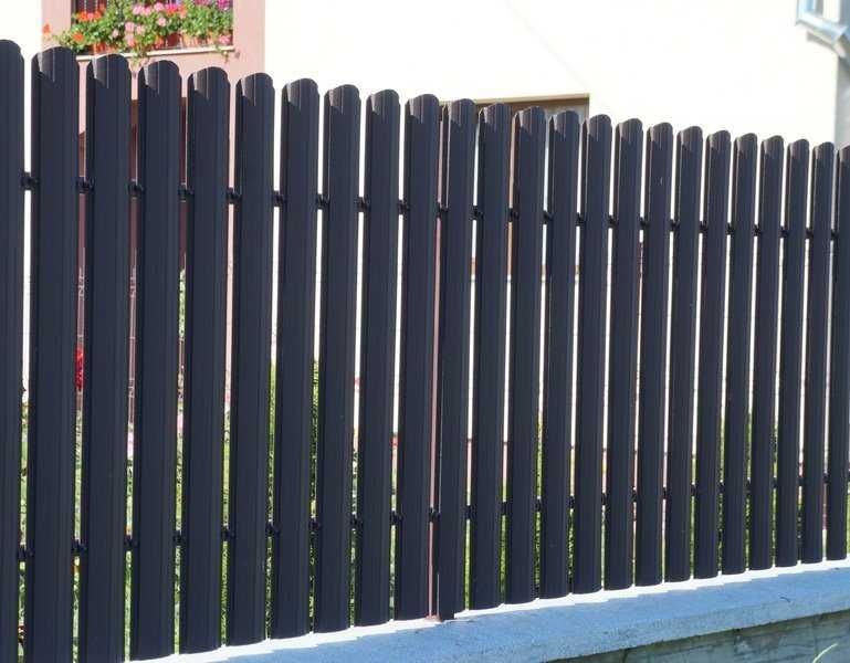 Garduri din panou stil jaluzele, sipca metalica, tabla, BCA si plasa