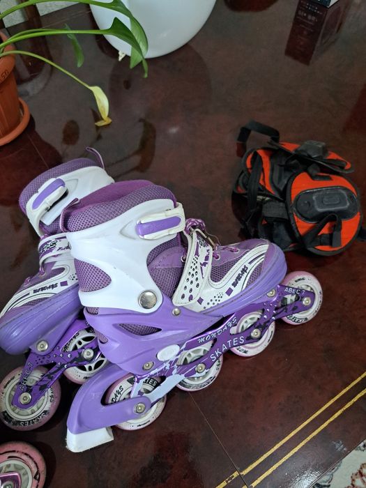 Подростковые ролики 34-37 размера