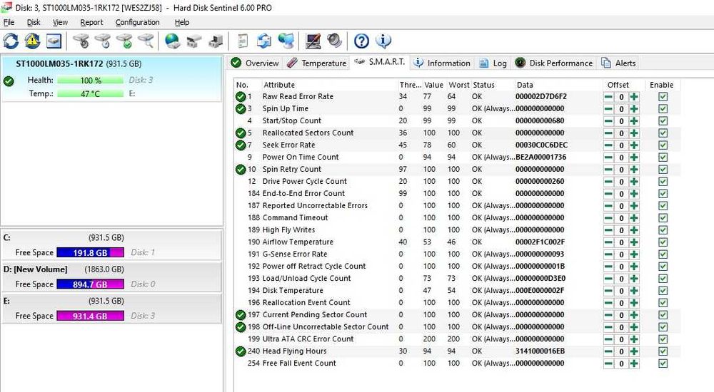Hard Disk laptop Seagate Mobile 1TB, SATA 3, 2.5 inch, 5400rpm - slim, 128 MB - ST1000LM035