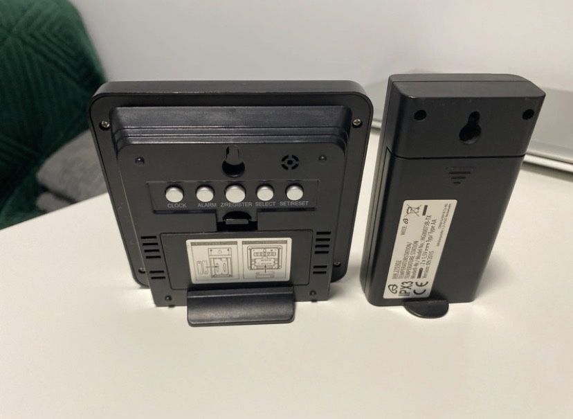 Stație temperatură digital cu senzor exterior