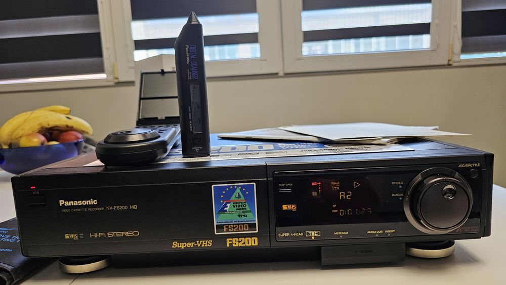 Panasonic NV-FS200 SVHS video recorder! *Колекционерски УНИКАТ *!