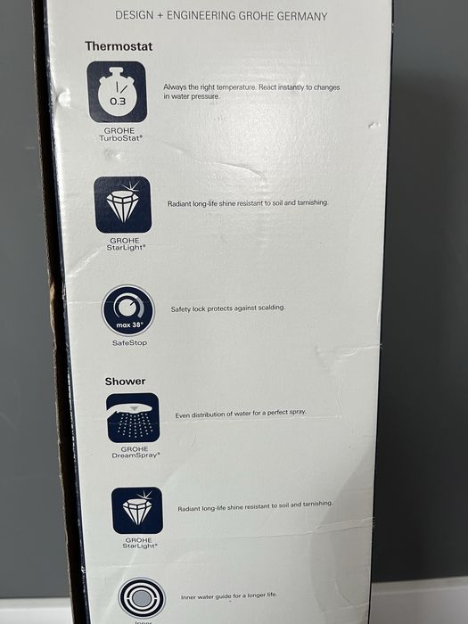 Grohe Cosmopolitan Душ система с термостат