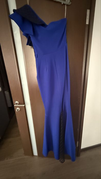 Платье вечернее синее
