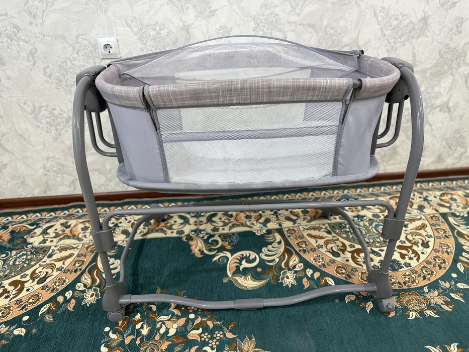 Mastela 3 in 1 бесік | Тербелмелі + Co-sleeper |