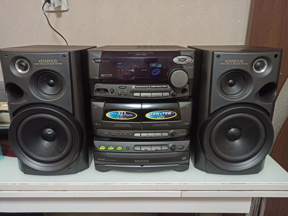 KENWOOD RXD500 работи перфектно мощна и качествена и е транзисторна