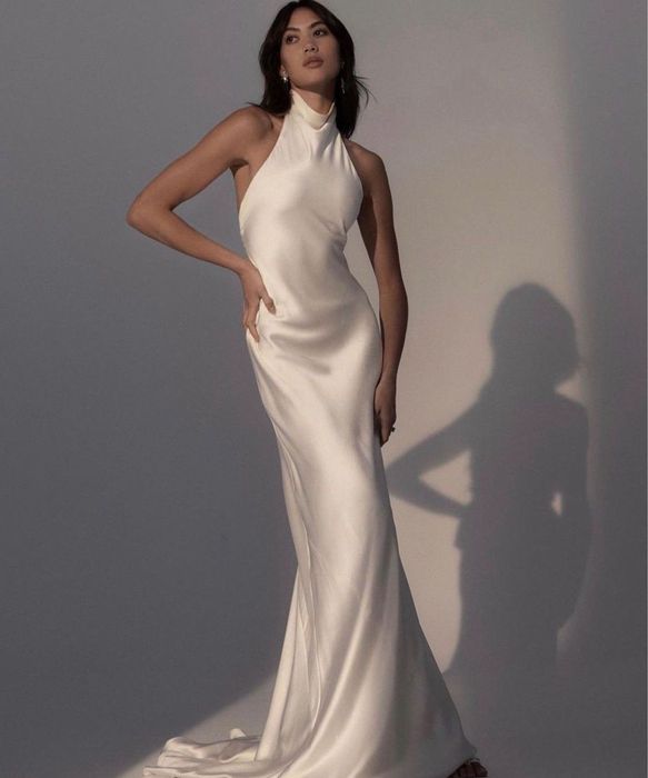 Вечернее платье (черный,белый)