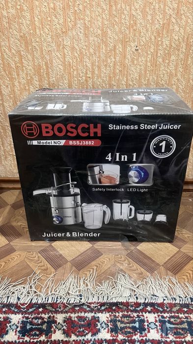 Продается новая соковыжималка BOSCH