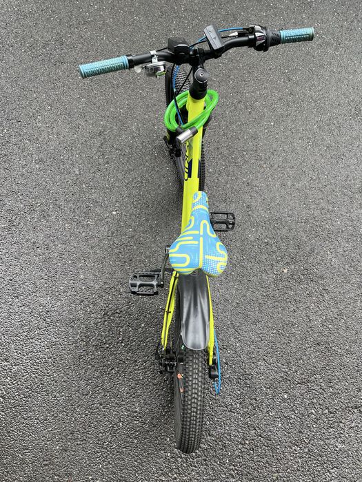 Bicicleta SKID  copii 20, cu suspensie fata si frane pe disc